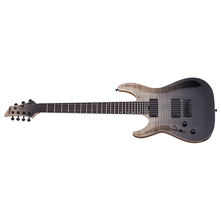 Schecter C-7 SLS Elite, gaucher - Black Fade Burst