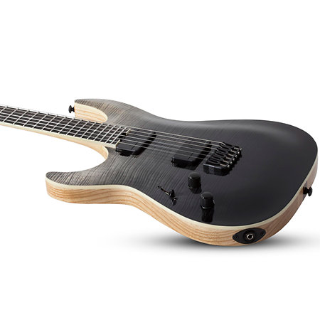 C-7 SLS Elite, gaucher - Black Fade Burst Schecter