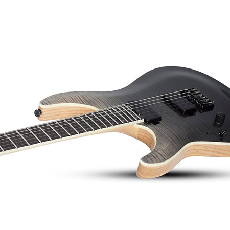 C-7 SLS Elite, gaucher - Black Fade Burst Schecter