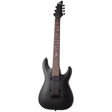 Damien 7 - Satin Black Schecter