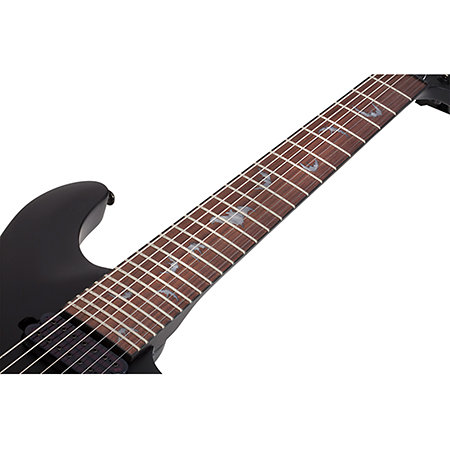 Damien 7 - Satin Black Schecter