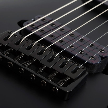 Damien 7 - Satin Black Schecter