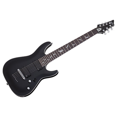 Schecter Damien Platinum 7 - Satin Black