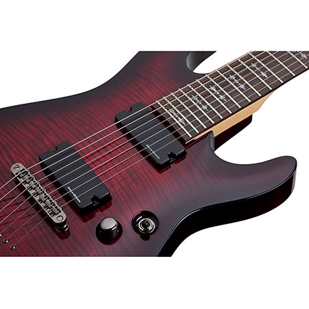 Demon 7 - Crimson Red Burst Schecter