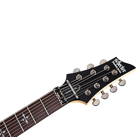 Demon 7 Floyd - Aged Black Satin Schecter