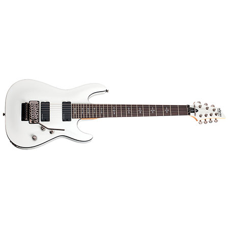 Schecter Demon 7 Floyd - Vintage White