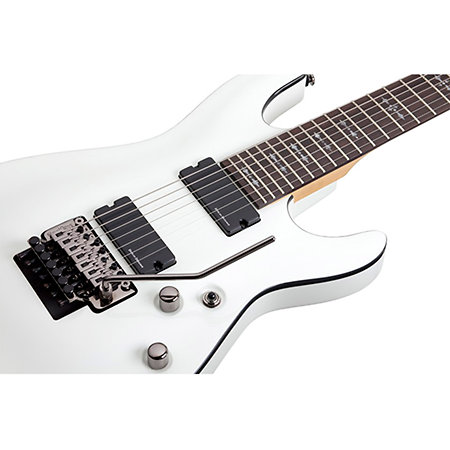 Demon 7 Floyd - Vintage White Schecter