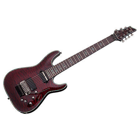 Schecter Hellraiser C-7 Floyd - Black Cherry