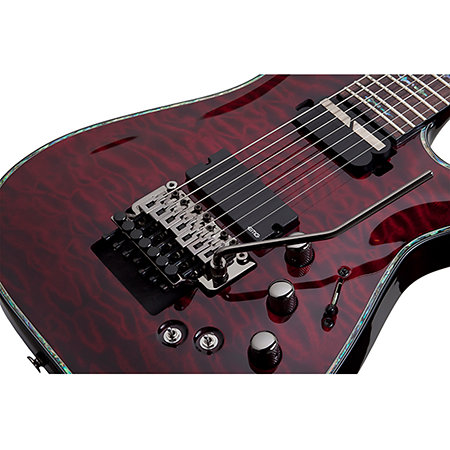 Hellraiser C-7 Floyd - Black Cherry Schecter