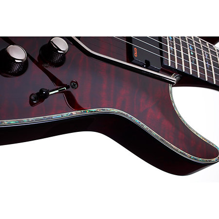 Hellraiser C-7 Floyd - Black Cherry Schecter