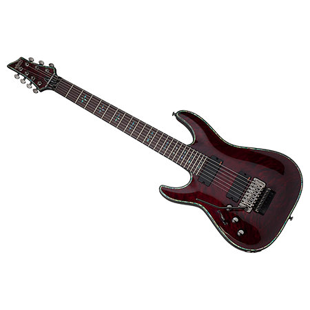 Schecter Hellraiser C-7 Floyd, gaucher - Black Cherry