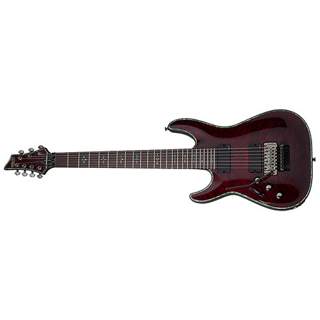 Hellraiser C-7 Floyd, gaucher - Black Cherry Schecter