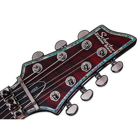 Hellraiser C-7 Floyd, gaucher - Black Cherry Schecter