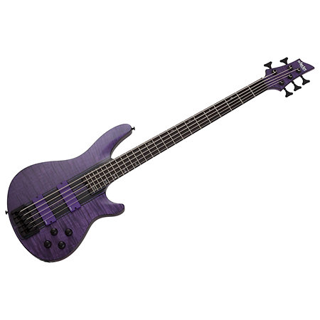 Schecter C-5 Bass GT - Satin Trans Purple