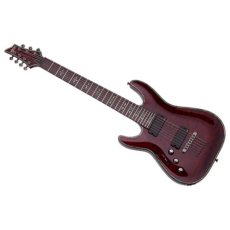 Hellraiser C-7, gaucher - Black Cherry Schecter