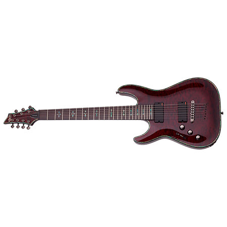 Hellraiser C-7, gaucher - Black Cherry Schecter