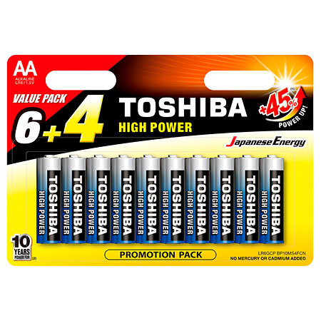 Toshiba Piles LR6 - Pack de 10