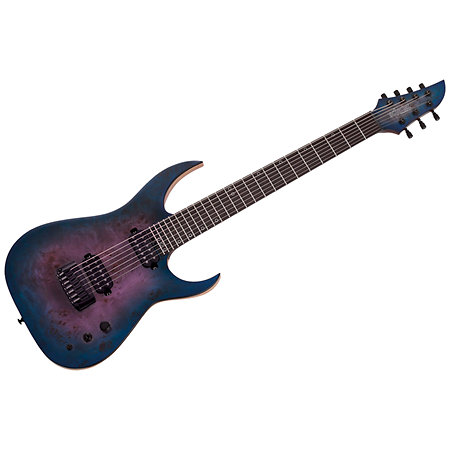 Schecter Keith Merrow KM-7 MK-III Artist - Blue Crimson Pearl