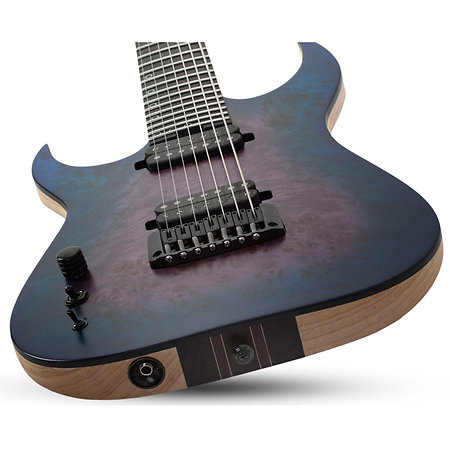 Keith Merrow KM-7 MK-III Artist - Blue Crimson Pearl Schecter