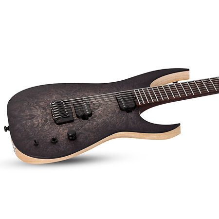 Keith Merrow KM-7 MK-III Artist - Trans Black Pearl Schecter