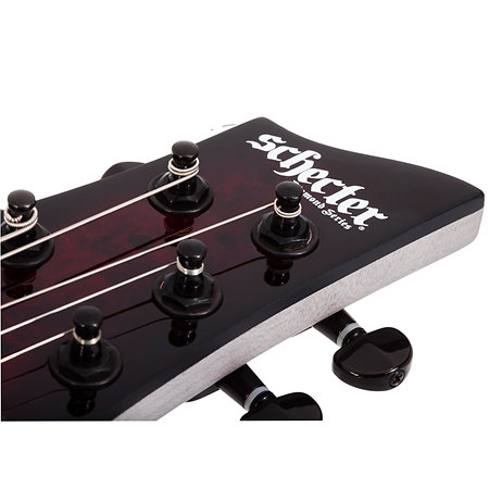 Omen Elite 7 Multi-scale - Black Cherry Burst Schecter