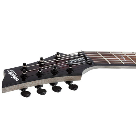 Omen Elite 7, gaucher - Black Cherry Burst Schecter