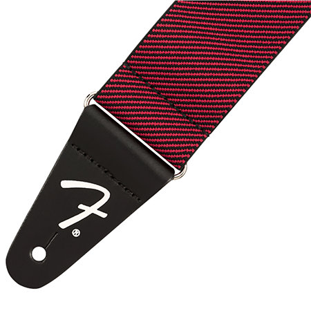WeighLess Tweed Strap Red 2" Fender