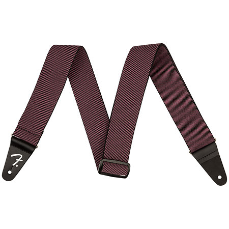 Fender WeighLess Tweed Strap Shell Pink 2"