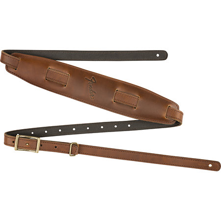 Fender Mustang Saddle Strap Long Cognac 2.25"