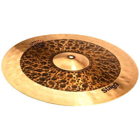 GENG-CM18D - Cymbale Genghis Duo Medium Crash 18" Stagg