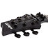 Damien 6 Floyd Rose - Satin Black gaucher Schecter