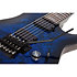 Omen Elite 6 Floyd Rose - See Thru Blue Burst Schecter