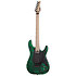 Sun Valley Super Shredder FR-S, Floyd Rose, micro Sustainiac - Green Reign Schecter