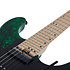 Sun Valley Super Shredder FR-S, Floyd Rose, micro Sustainiac - Green Reign Schecter