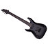 Hellraiser C-7 Hybrid, gaucher - Trans Black Burst Schecter