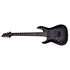 Hellraiser C-7 Hybrid, gaucher - Trans Black Burst Schecter