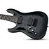 Hellraiser C-7 Hybrid, gaucher - Trans Black Burst Schecter