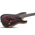 Omen Elite 7 Multi-scale - Black Cherry Burst Schecter