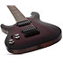 Omen Elite 7, gaucher - Black Cherry Burst Schecter