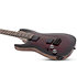 Omen Elite 7, gaucher - Black Cherry Burst Schecter