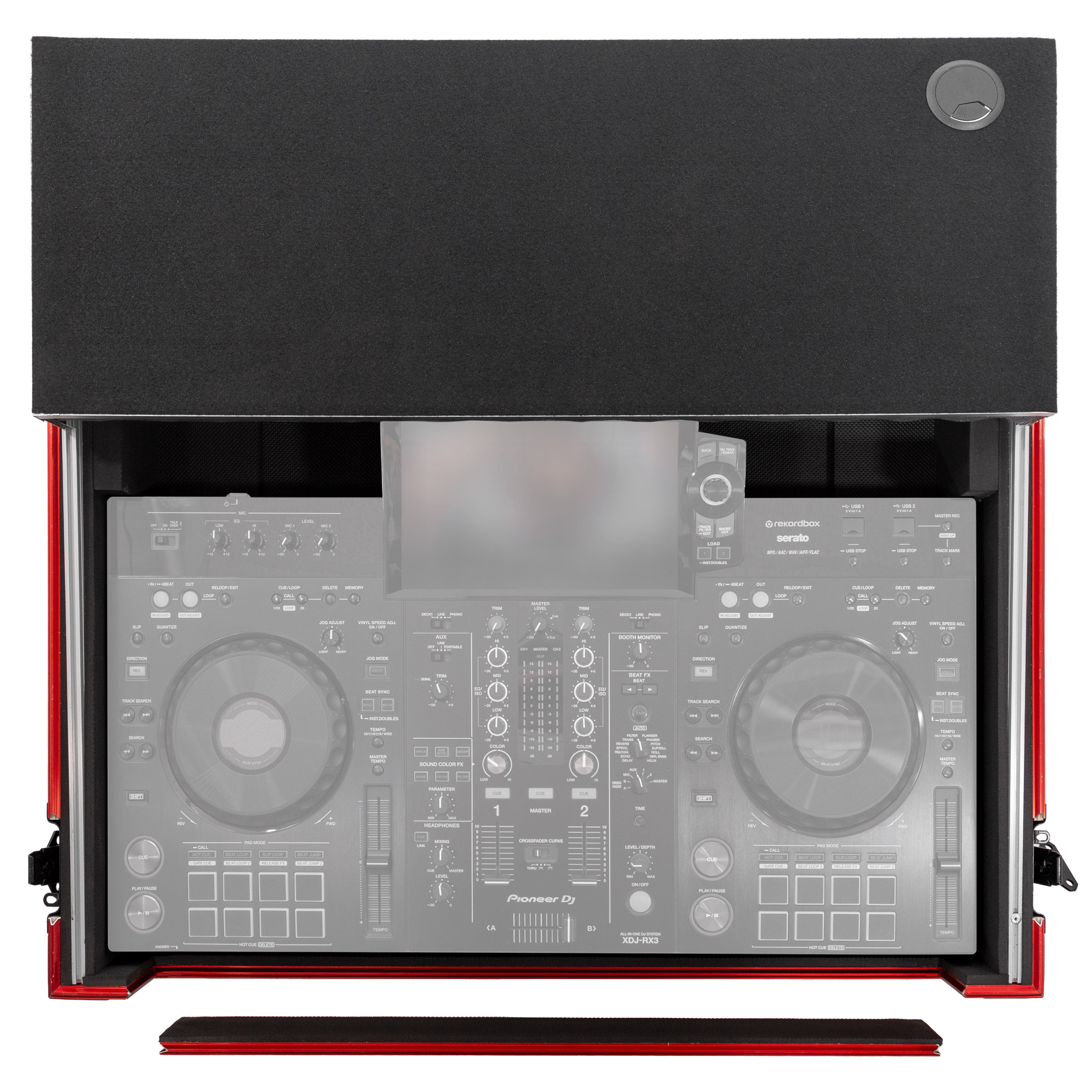 Plugger Case Flight Case XDJ-XZ - Flight-Cases Contrôleurs DJ