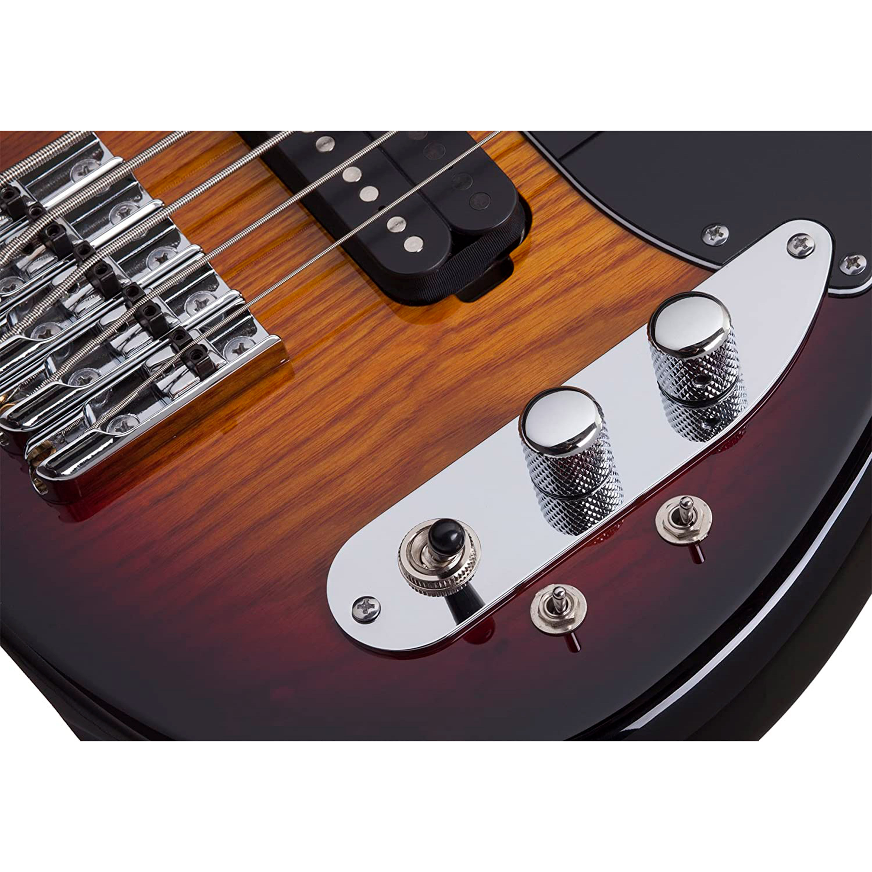 CV5 - 3 Tone Sunburst : Basse Electrique Schecter - SonoVente.com - Maroc