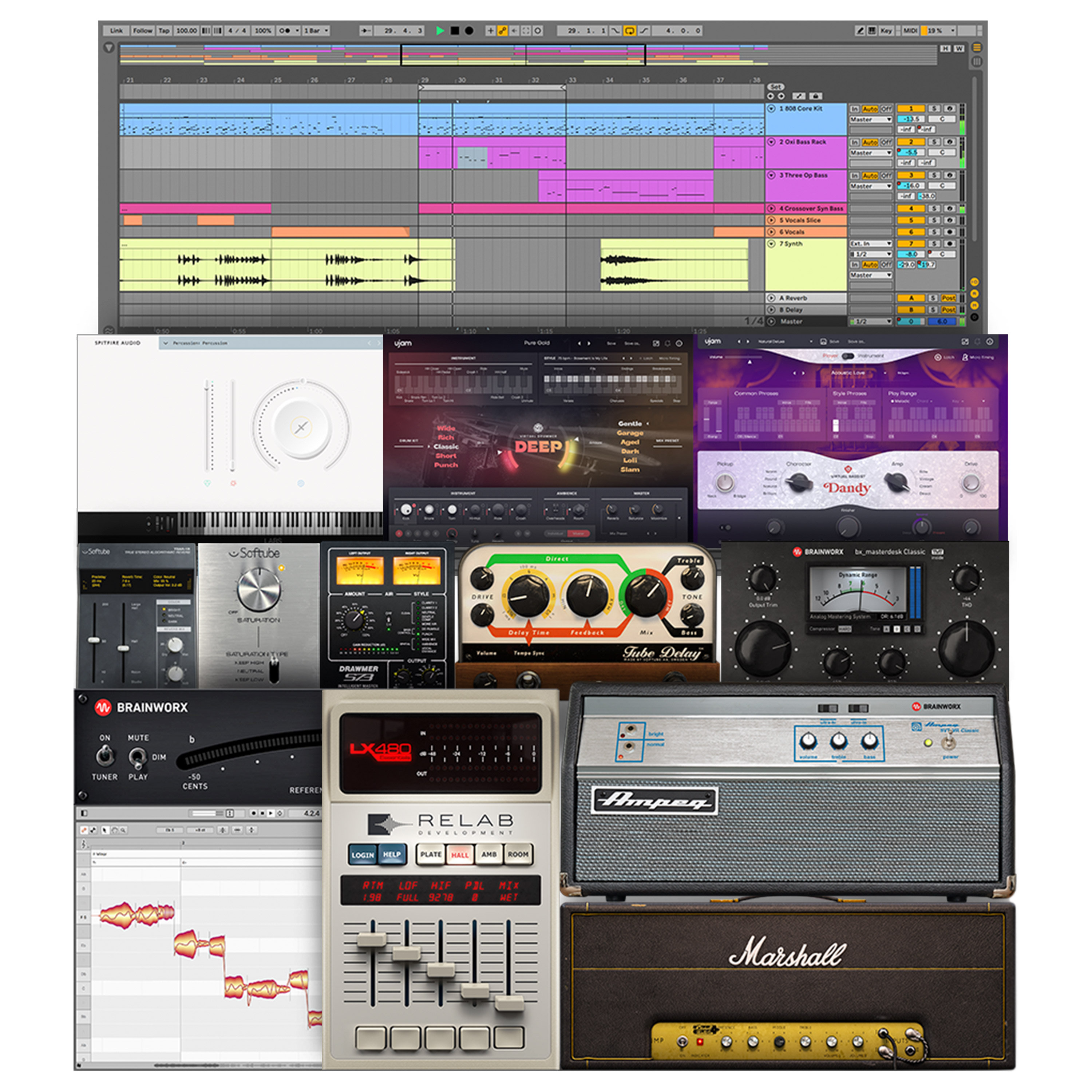 Universal Audio Volt 4 USB Recording Studio - Carte son SonoVente.com