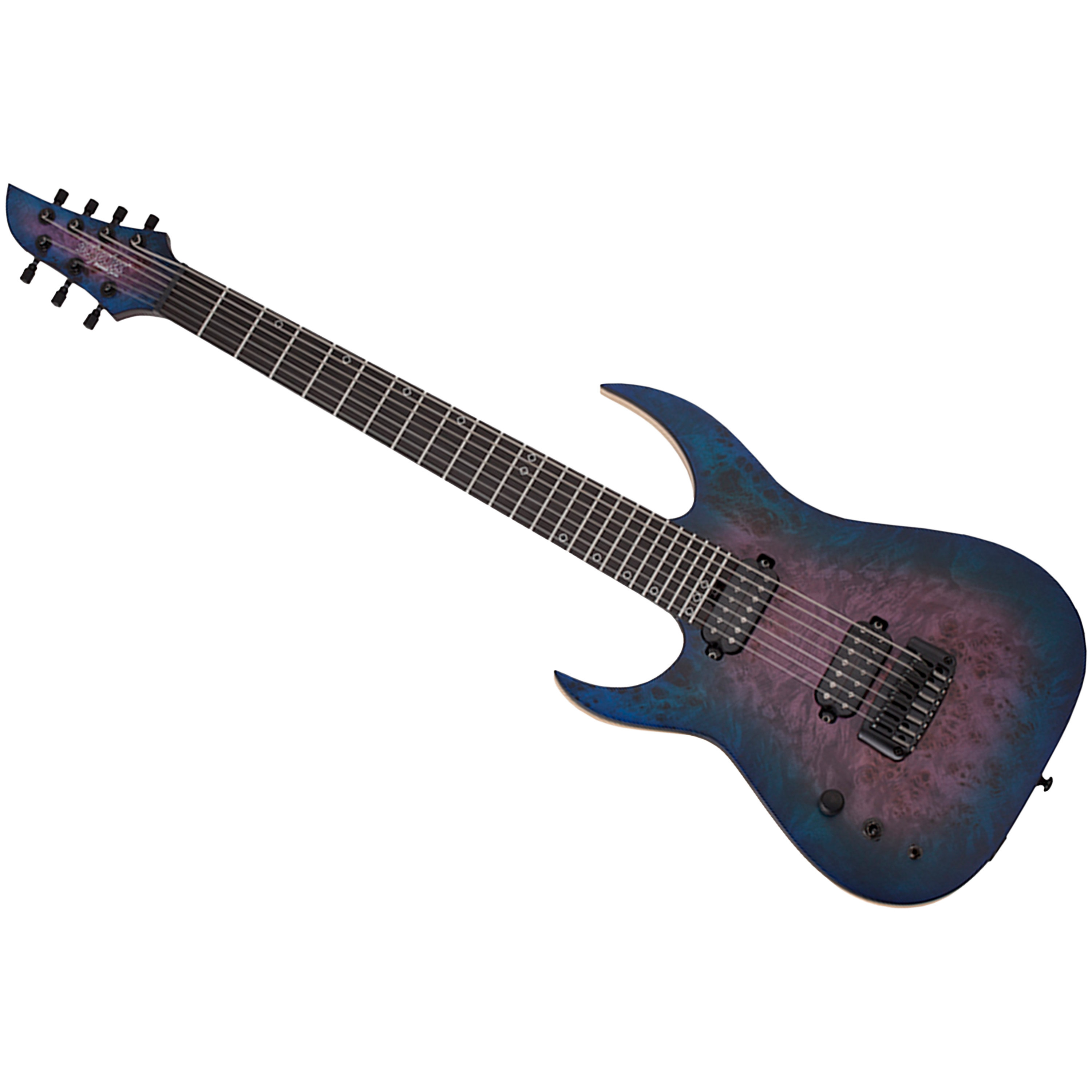 Schecter Keith Merrow KM-7 MK-III Artist, gaucher - Blue Crimson Pearl ...