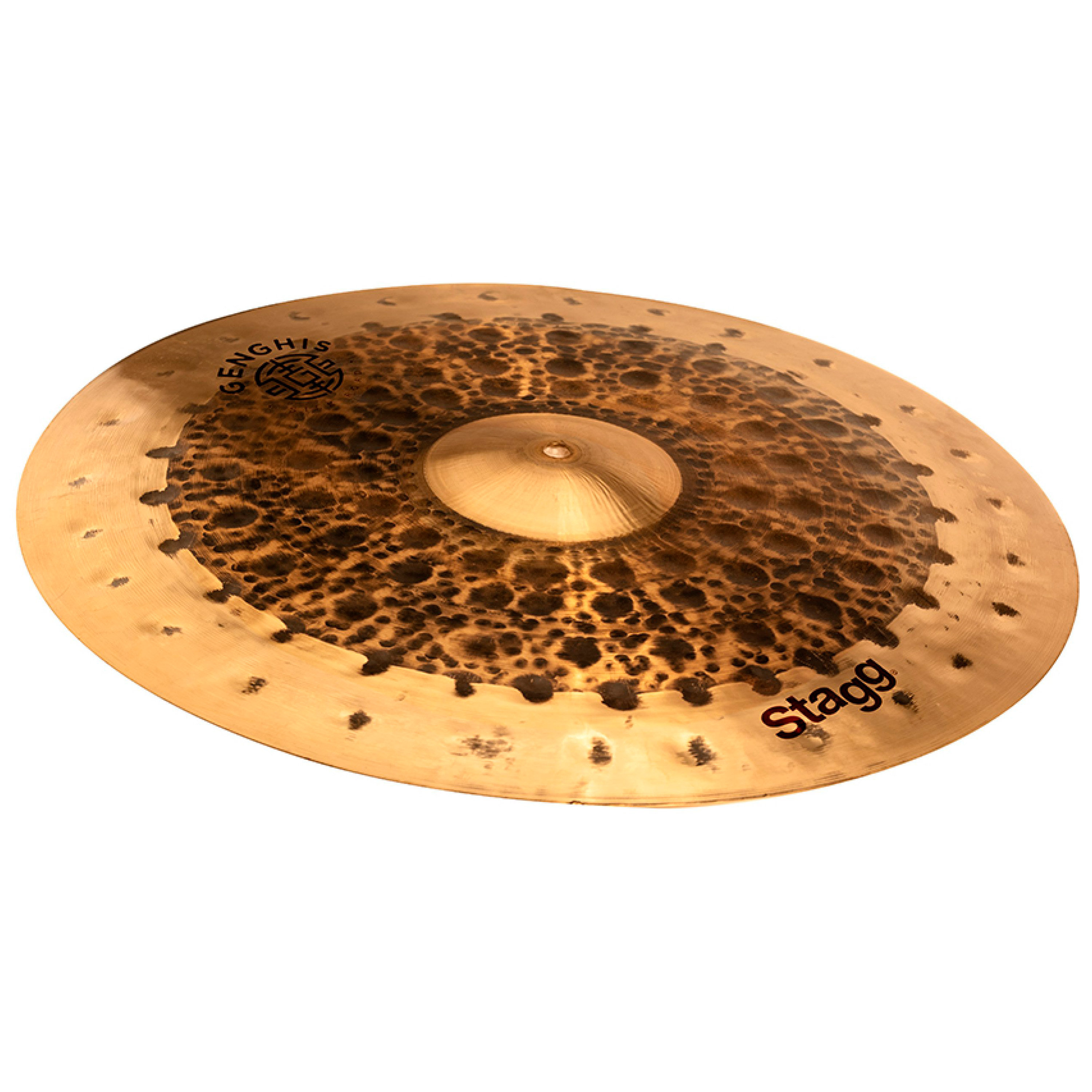 Stagg GENG-RM21D - Cymbale Genghis Duo Medium Ride 21 - Cymbale Ride ...