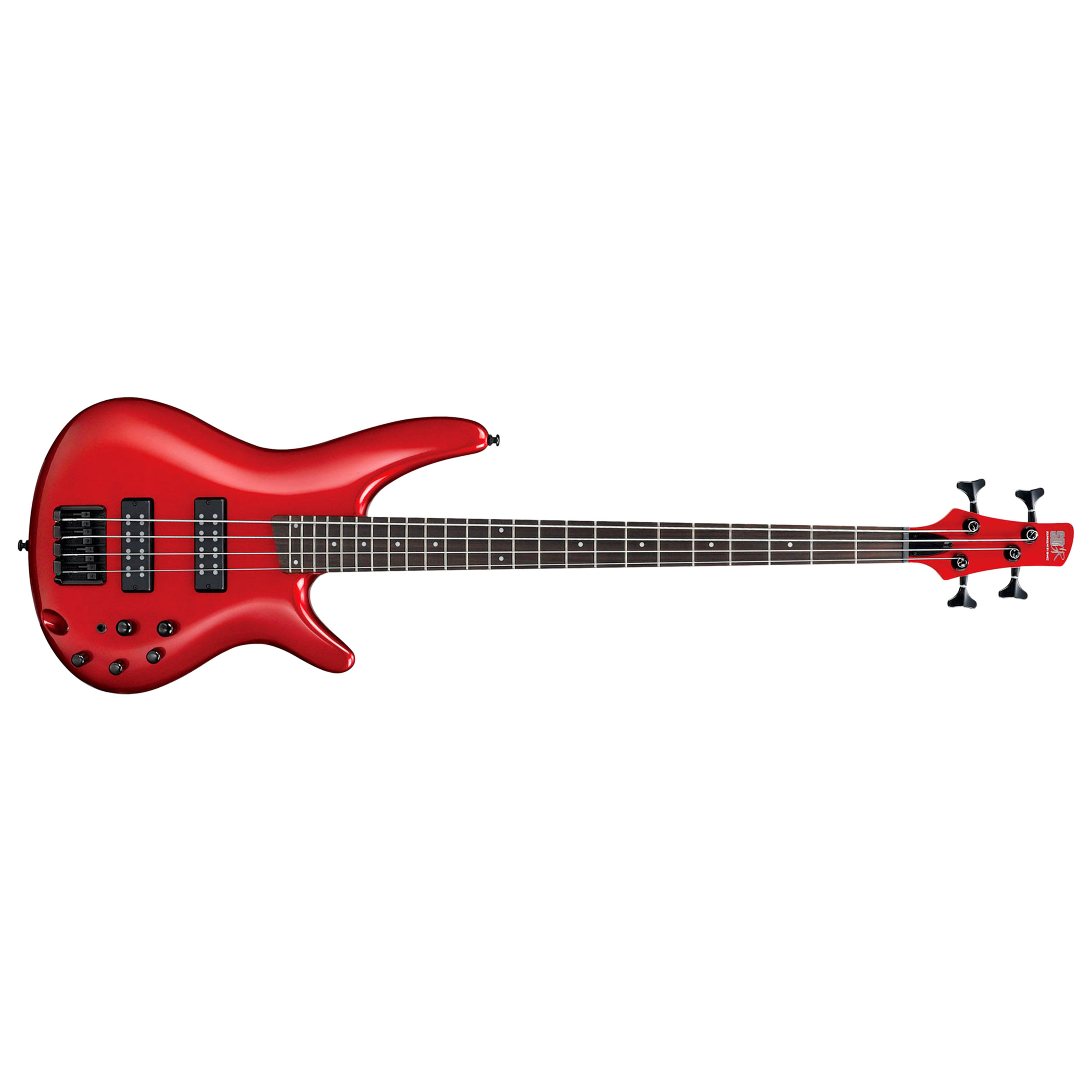 Ibanez SR300EB-CA Candy Apple Red - Basse Électrique 4 Cordes Standard, Son Puissant Et Design Moderne