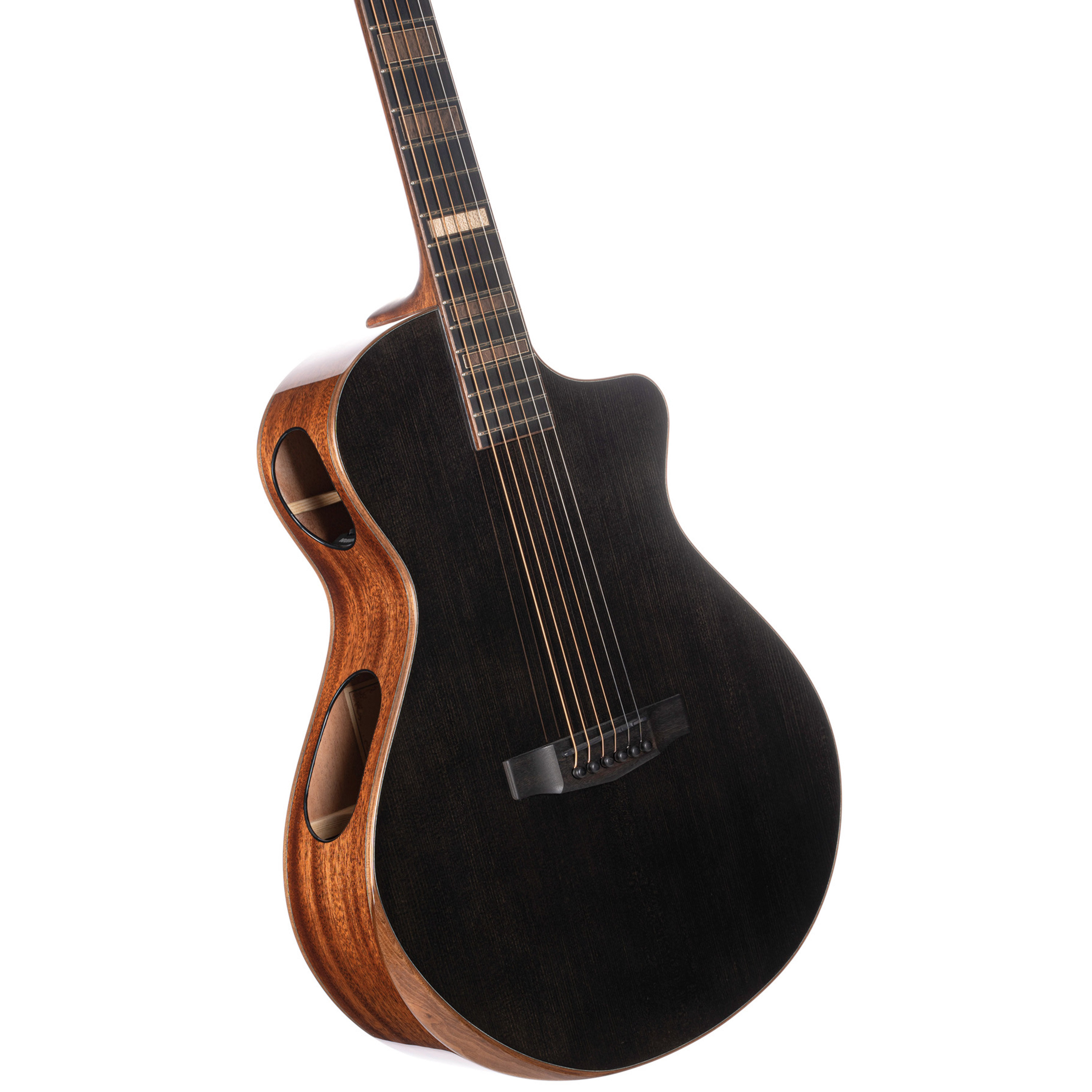 Cort Modern Black Le Noir Guitare Folk Electro