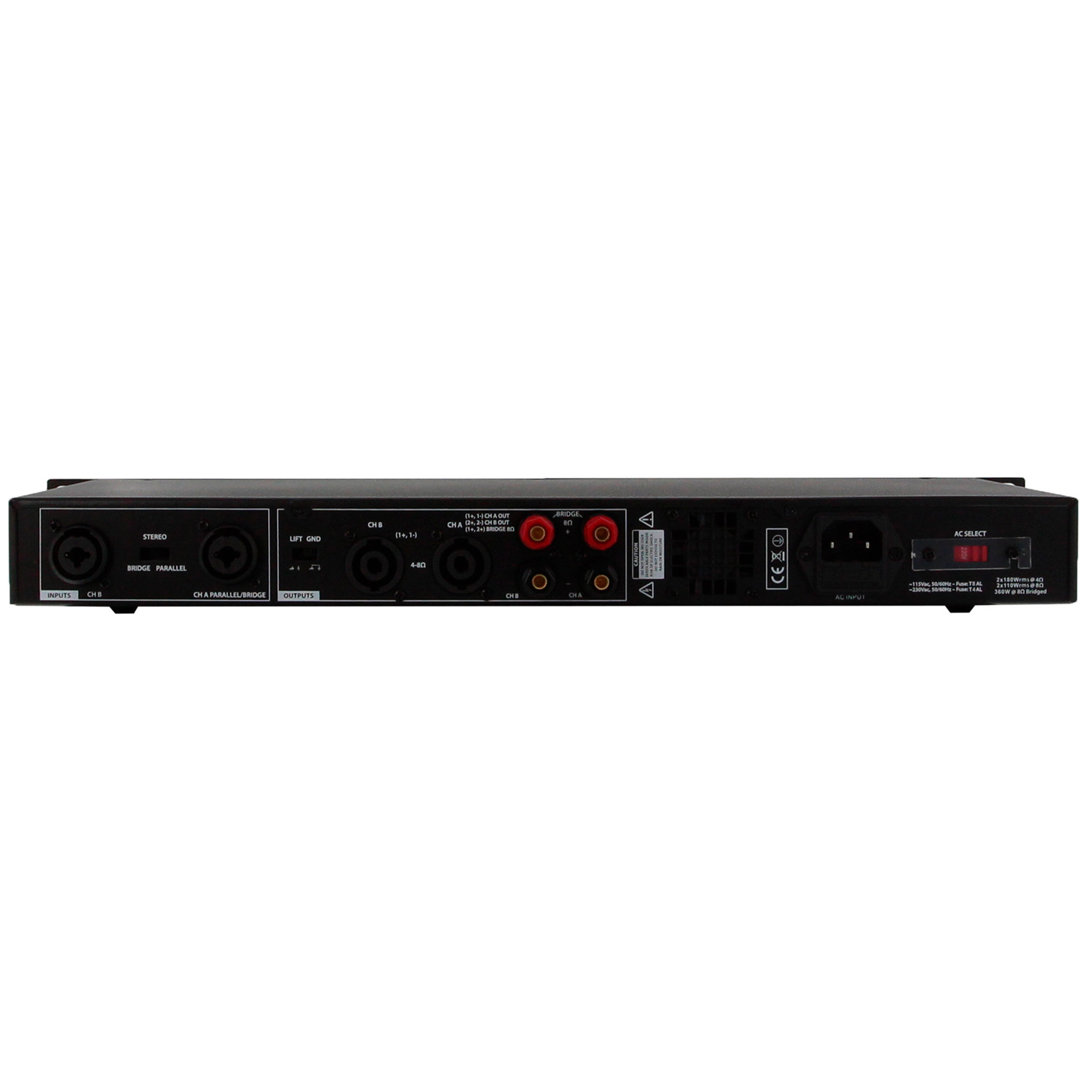 Definitive Audio MA 1U 2180D Amplificateur Sonorisation