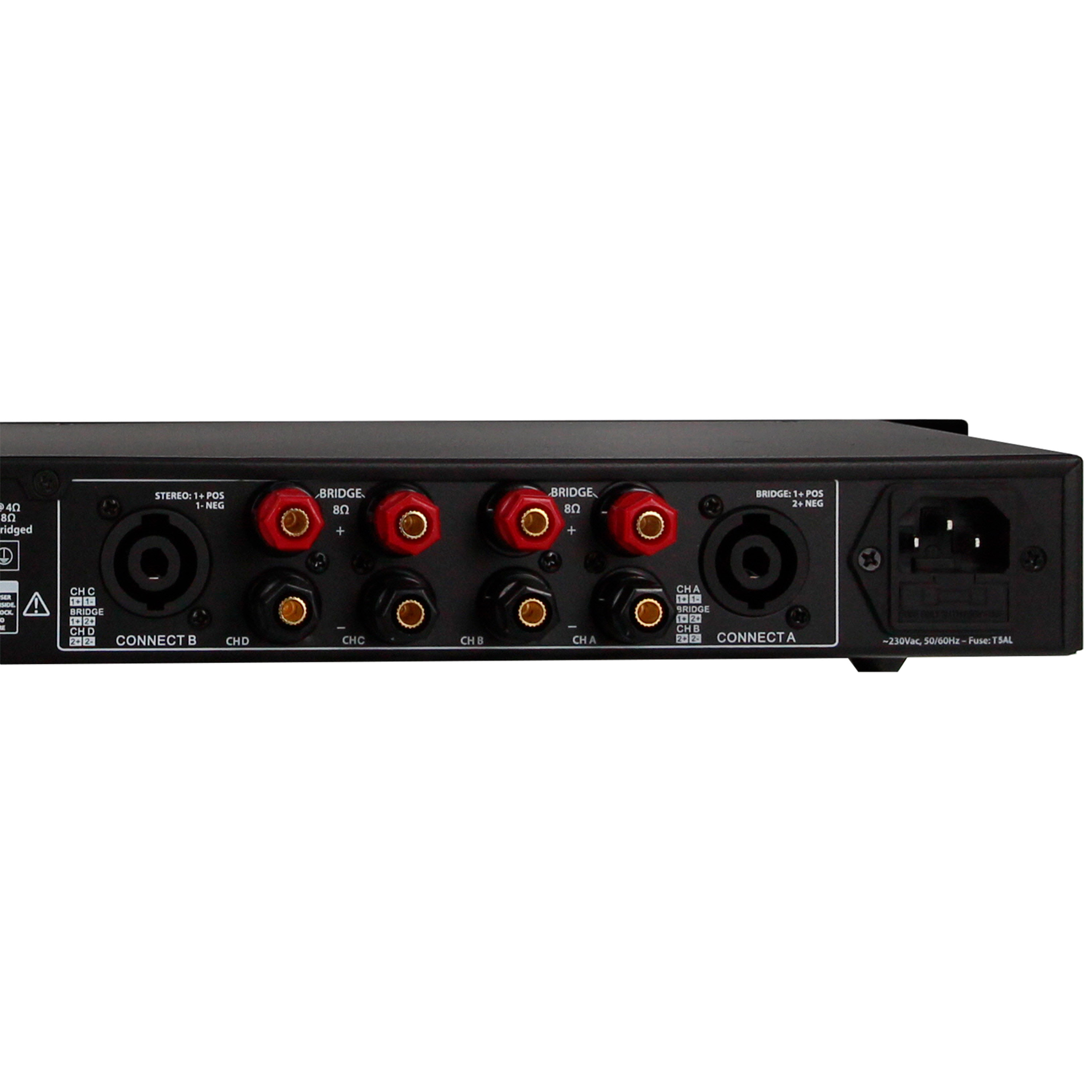 QUAD 1U 200D : Amplificateur Sonorisation Definitive Audio - SonoVente.com