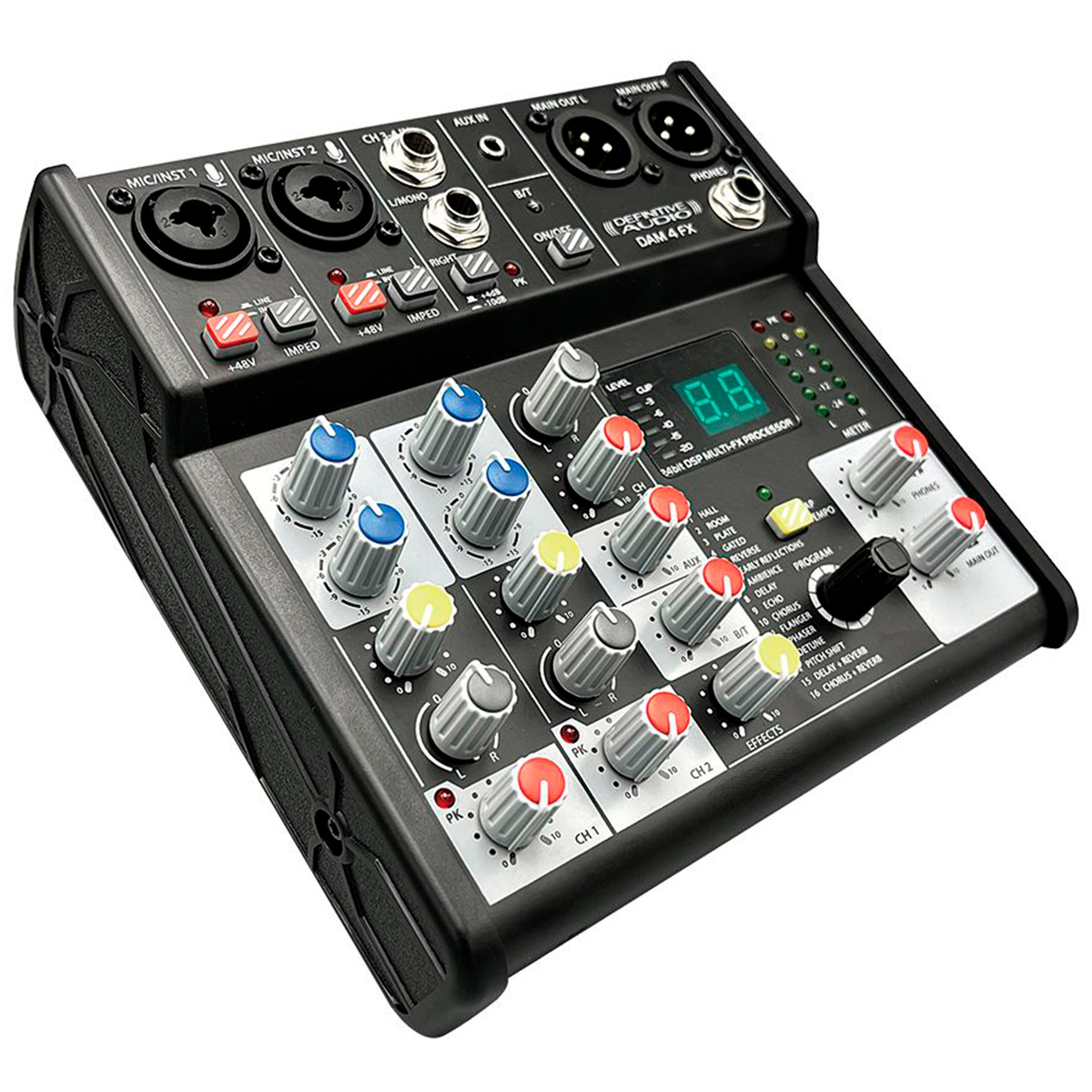 Definitive Audio DAM 4 FX - Console De Mixage Analogique SonoVente.com